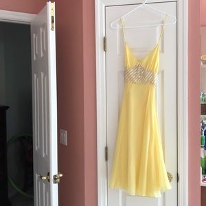 Beaded Betsey Johnson Silk Dress